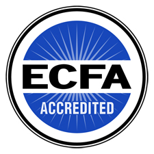 ECFA Accredited logo for Giving Page